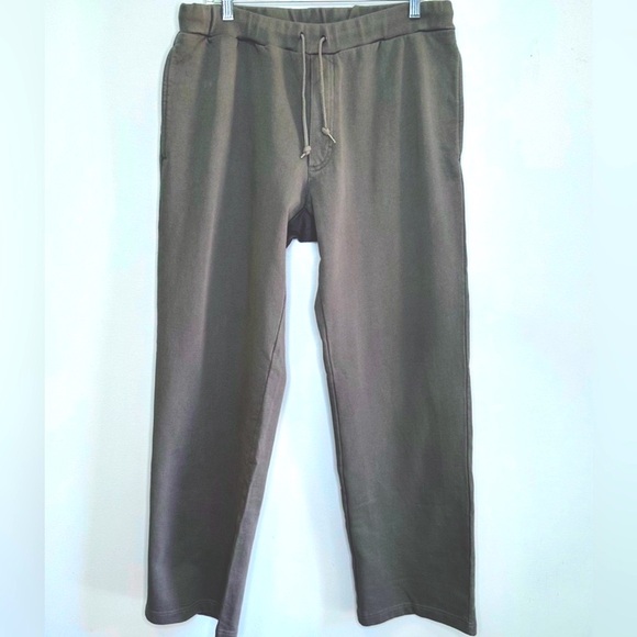 DULUTH TRADING CO Heavyweight Sweatpants Zip Pockets Medium - Picture 4 of 13